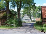 Hofanlage des Mhlenhofes - Ferienhof - Blick auf den Mhlenhof